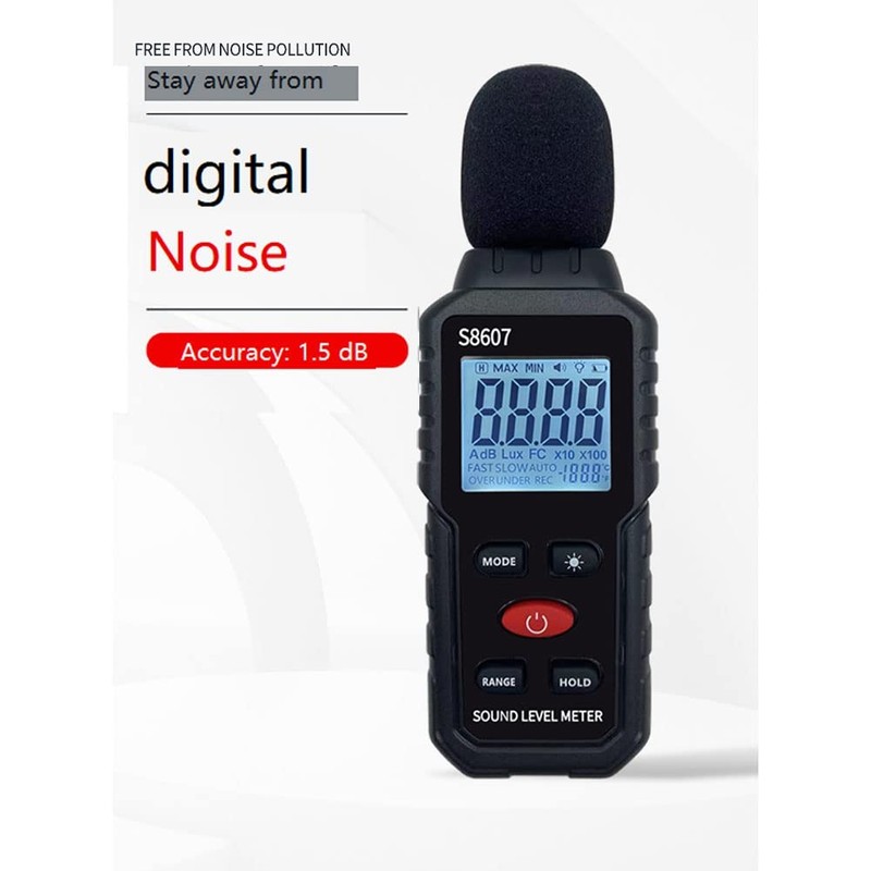 Giilayky Digital Sound Level Noise Meter Measurement 30-130DB DB Decibel