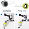 YCICHE Tap Adapter, Pack of 2 Garden Hose Connector Adapter,