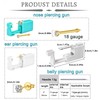 WillTen Gold Ear, Nose & Belly Piercing Starter Kit -