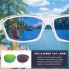 Nitrogen Polarized Wrap Around Sport Sunglasses for Men Women UV400