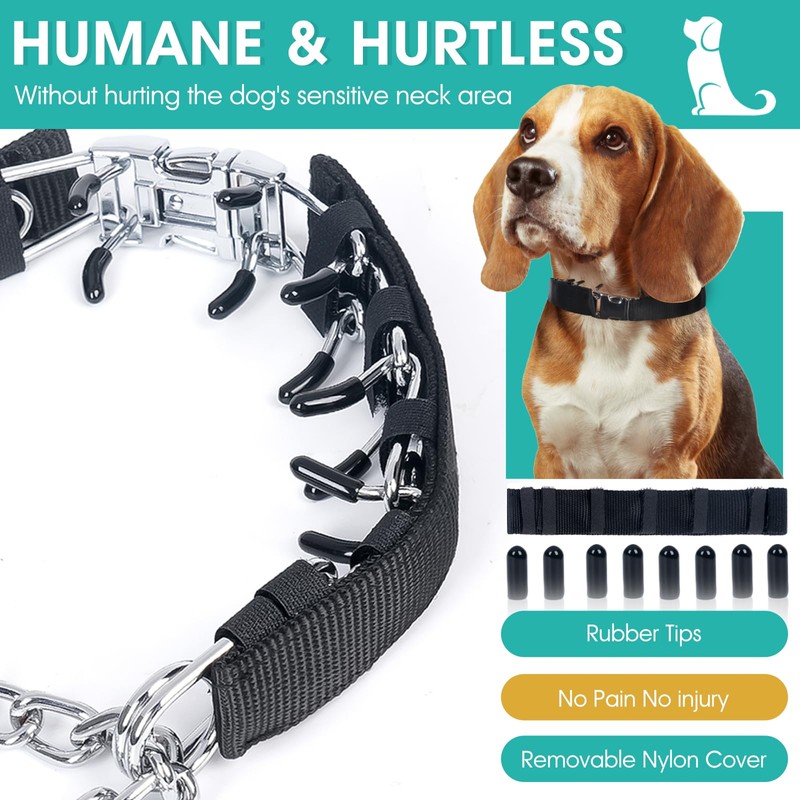 Adjustable Training Collar with Quick Release Buckle, No Pull Dog