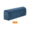 QUARKZMAN Set of 4 Sofa Armrest Covers, Stretch Couch Armrest