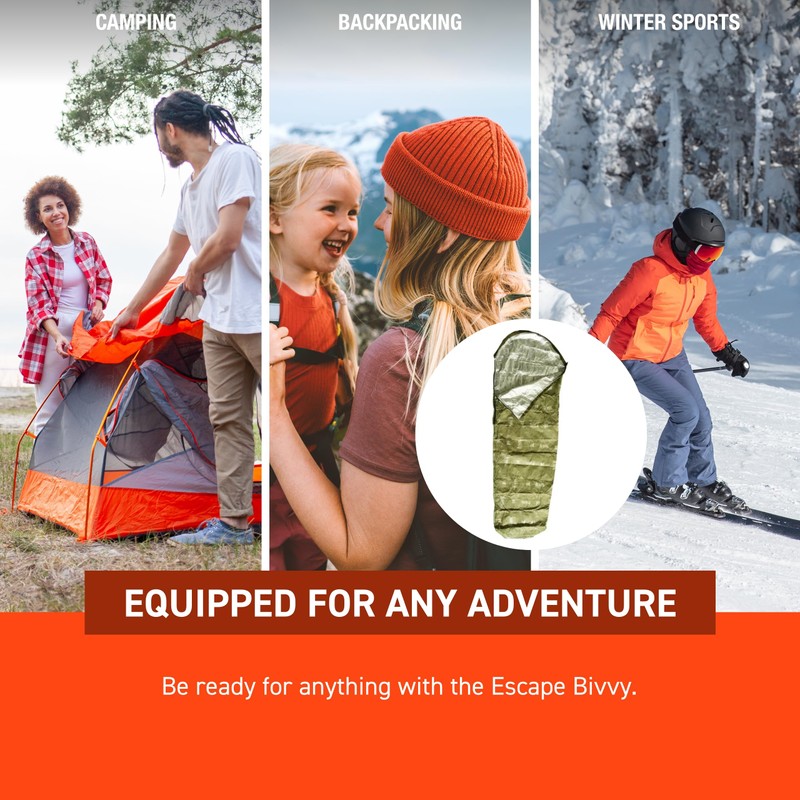 SOL Escape Bivvy with Hood - Emergency Preparedness Blanket -