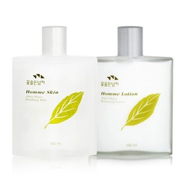 Man with Flowers Homme Skin 140ml Plus Lotion 140ml / 꽃을든남자 옴므 스킨 140ml 플러스 로션 140ml