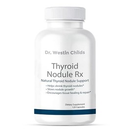 Dr. Westin Childs Suplemento de apoyo de nódulos tiroideos para el tamaño de la glándula, la salud y el control en mujeres y hombres: Boswellia, cúrcu