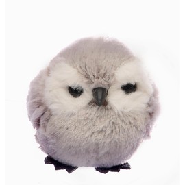 Ciao Owl Ball (Ø10cm) hanging Christmas decoration, grey