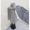 Stainless Steel Door Stopper Spring Loaded Telescopic Step On Door