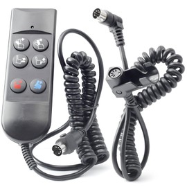 Dusledel ZK756HCL Recliner Lift Chair 6 Button 5 Pin Prong Hand Control Infinite Position Remote Replacement for PR-502 PR-505 for RMT for Dewert for Limoss for Kaidi Motors