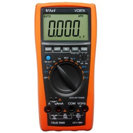 AIdeTek VC97A 3 3/­4 Auto range digital multimeter all function T-RMS back light USA