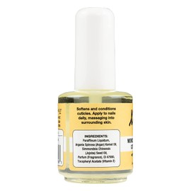 Xtreme Nail Moroccan Argan Cuticle Oil - Revitalizing Cuticle Oil with Vitamin E, Strengthen & Nourish Nails While Hydrating Cracked Cuticles, Optimal Nail Care Treatment - Cuticle Repair & Softener 0.5 Oz