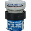 Studor 20340 Mini-Vent Air Admittance Valve with ABS Adapter, 1-1/2-