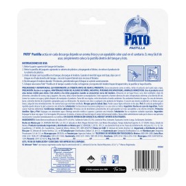 Pastillas Sanitarias Inodoro Pato Azul Aroma Refrescante Dura Hasta Semanas Unidades 40g