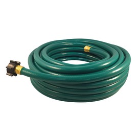 Flexon 5/8-Inch by 25-Foot Reinforced Garden Hose FR5825, 25ft, Green | Flexon