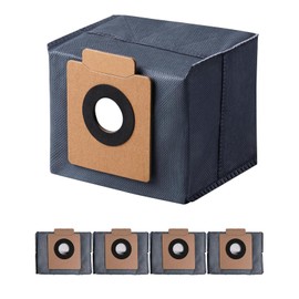 iRobacc 5 PCS 1:1 Dust Bags for Eufy X10 Pro Omni Robot Vacuum Cleaner & X8 Pro, 1:1 Restoration of The Original, AddDeodorizing Materials, Anti-odor,Large Capacity, Durable