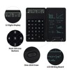 Desk Calculator, Portable Calculator with Notepad, Basic Calculator with Writing