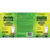 Pure Inulin Fiber Powder, Natural Prebiotic Fibre Supplement, Clear and