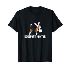 Funny Easter Shirt Beagle Dog Eggspert Hunter Gift Men Women Girls Kids T-Shirt
