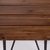 Christopher Knight Home Geania Indoor Industrial Acacia Wood Side Table,