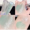 3 Sombras De Ojos Líquidas Con Doble Punta Brillantes Mates