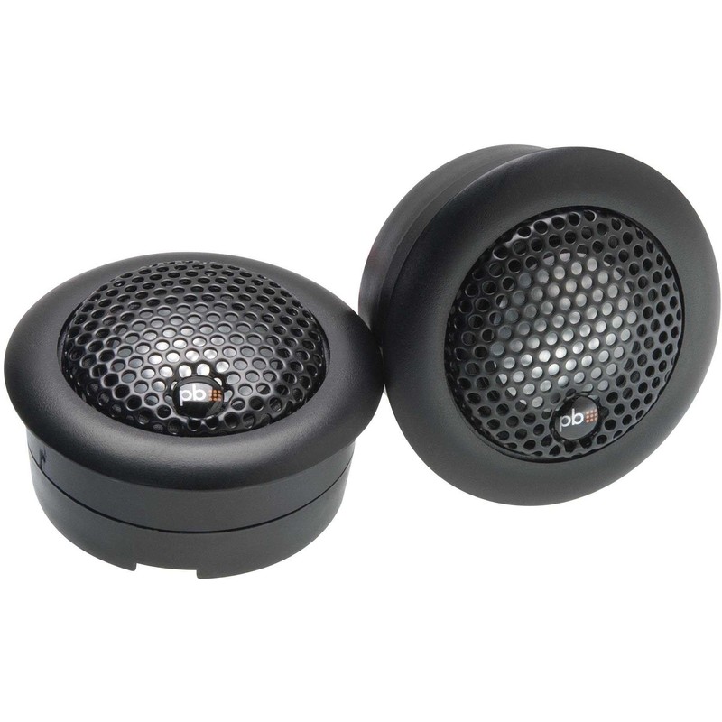 PowerBass OE-400-4" Mid Range Speakers with a Pair of L-1A