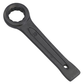 AB Tools 27mm Slogging Box End Striking Ring Wrench Spanner Bi-Hex 12 Sided Metric