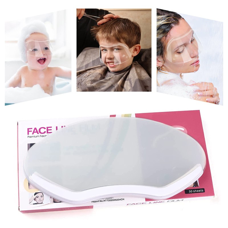 Pack of 30 Clear Face Visors, Plastic Face Protection, Transparent