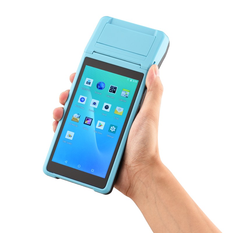 All in One Handheld PDA Printer Smart POS Terminal Wireless