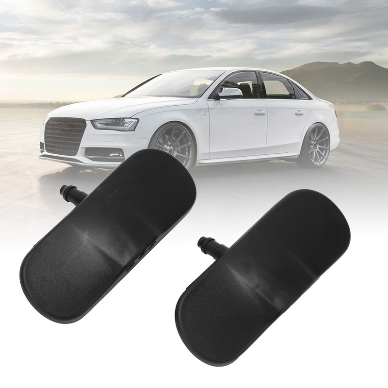 1 Pair Windshield Washer Wiper Spray Nozzle 8T0955987B Heated Windscreen