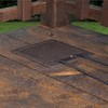 TayMac DOC320Z Deck/Floor Cover, 1-Gang, Bronze