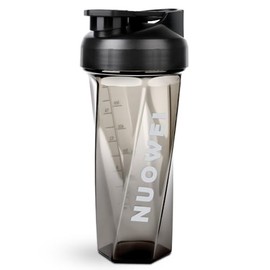 NUOWEI Shaker Bottle, Vaso Proteina Shaker a Prueba De Fugas, Botella Mezcladora Con Batidor Es Adecuada Para Deportes y Viajes, Botella Coctelera... 