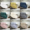 Waffle Honeycomb Throw Blanket Soft Warm Throw Over Sofa Bed