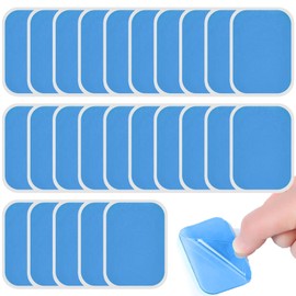Pack of 25 4 x 6 cm EMS Gel Pads, Gel Pads Compatible, Tens Pads, EMS Pads, Replacement Gel Pad Compatible with Beurer Em 59 Heat Devices, Beurer em 59 Heat Gel Pads Replacement Set for Abdominal