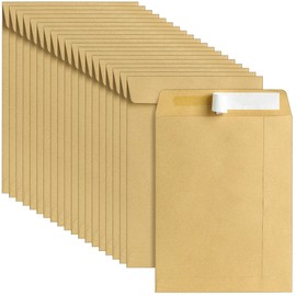 C5 229 x 162 mm 100gsm Self Seal Pocket Envelopes, No Window, Brown Mailing Envelopes, Greeting Card Invitation Envelopes for School Home Office Ecommerce - Pack of 20 C5BR020