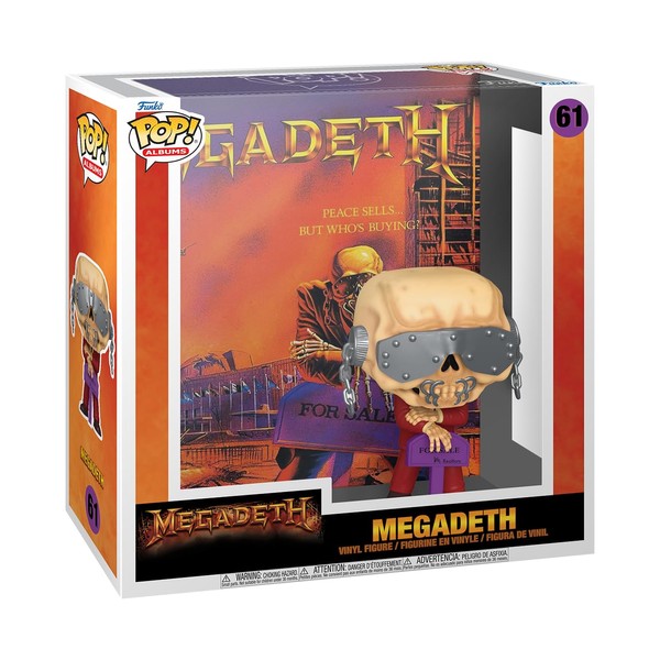 Funko POP! Albums: Megadeth - PSBWB - Collectable Vinyl Figure - Gift Idea - Official Merchandise - Toys for Kids & Adults - Model Figure for Collectors and Display