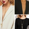Milacolato Women's Long Necklaces for Women, Boho Chain, Tassel Pendant,