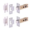 HANDLEZONE® 2 Pack 76mm / 3 inch Satin Stainless Steel