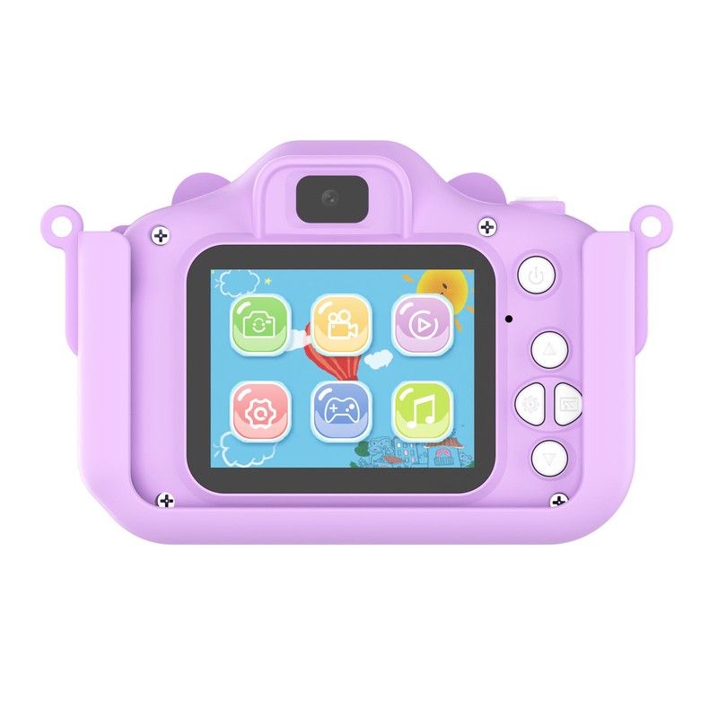 Children Camera 2in Screen AI Face Recognition Multifunctional USB Charging