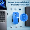 CITLLA Wireless Mouse for Laptop, Multi-Device Bluetooth Mouse, 4 Adjustable