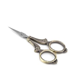 Vintage Stainless Steel Sewing Scissors Cutting Embroidery Cross Stitch Scissors Stitch Antique Sewing Scissors DIY Craft Tool Widely Used in Embroidery, Sewing, Scrapbooking