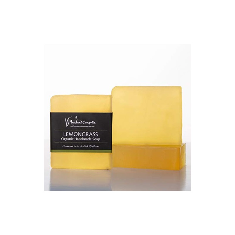 The Highland Soap Company Lemongrass Organic Soap 150g