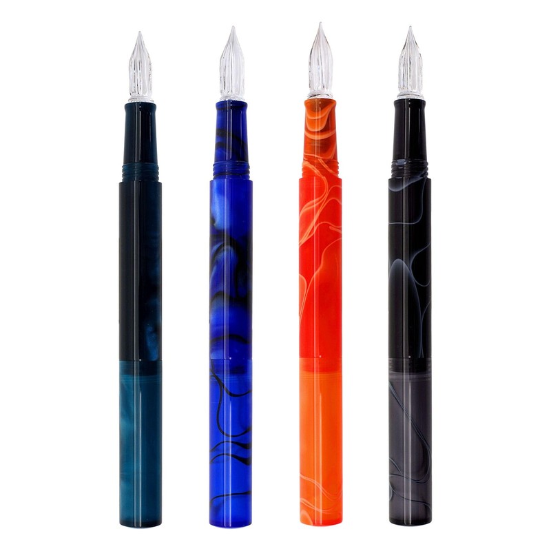 Teranishi Chemical GLAA-CGR Guitar Glass Pen, Aurora with Cap, Cosmo