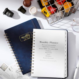 2026-2028 Monthly Planner - 3 Year Monthly Planner from Jan. 2026 to Dec. 2028, 6.4'' x 8.5'', Calendar Planner 2026-2028 with Thick Paper and Tabs, Blue