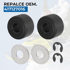 WIKIBB Secondary Clutch Carbon Steel Torque Rollers Replacement for Ski-doo 2008-2022 REV-XP XS XR XM Tundra Summit GSX GTX MXZ Roller 417127016