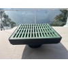 NDS 12-Inch Catch Basin w/Adapter +lock outlet adapter 3" 4"