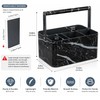 Portable Shower Caddy for Bathroom Storage – Adjustable Dividers &