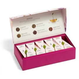TEA FORTE, "Mariposa" Petite Presentation Box Assortment of 10 Teas