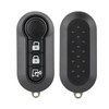 3-button car key shell for Fiat 500L MPV Ducato Citroen