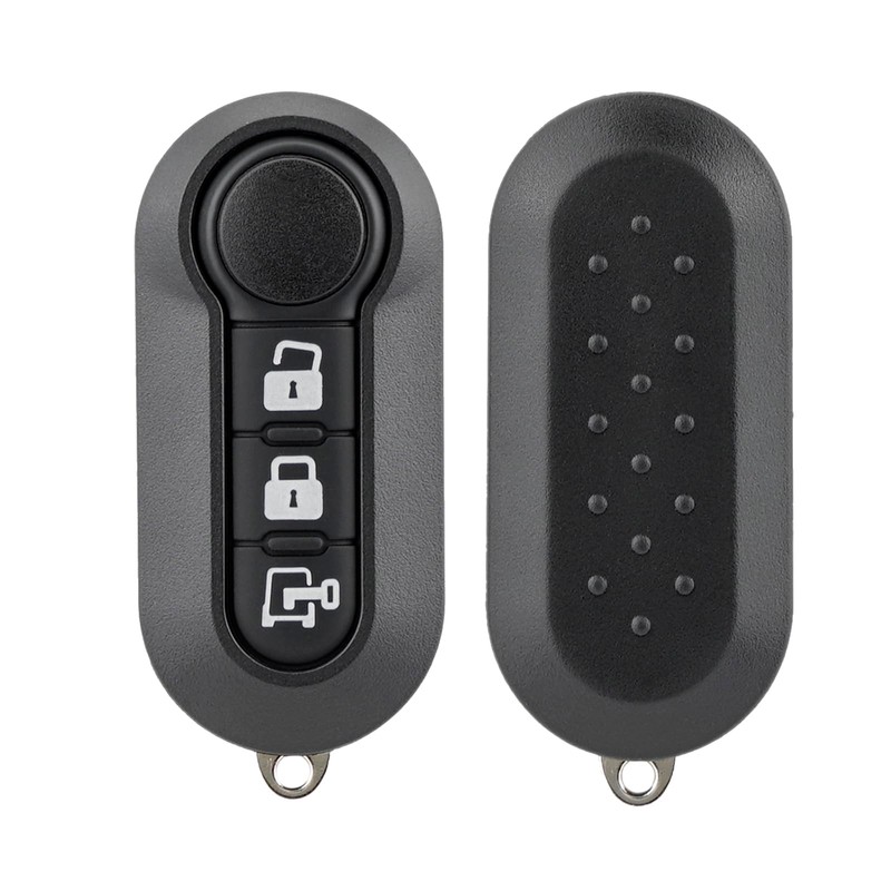 3-button car key shell for Fiat 500L MPV Ducato Citroen