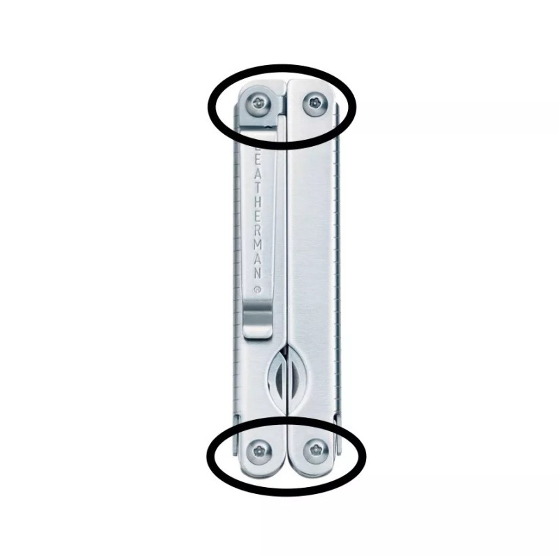 Leatherman Dismantling LEATHERMAN Wave 1st generation, Leatherman Sideclip disassembly bits