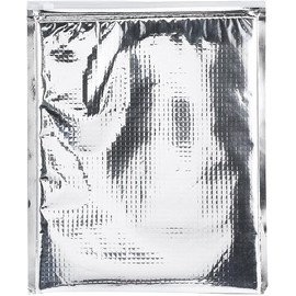 Bolsas de Almacenamiento de Alimentos con Aislamiento de Papel de Aluminio, 5 Piezas de Aislamiento Térmico y Frío para Picnic, Viajes, Camping, Preservación Diaria con Diseño de